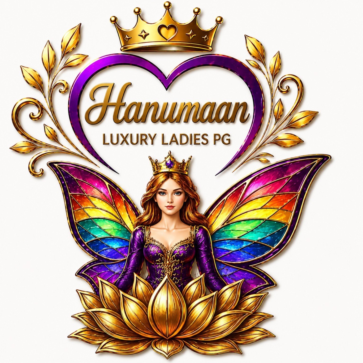 Hanumaan Luxury Ladies PG Logo